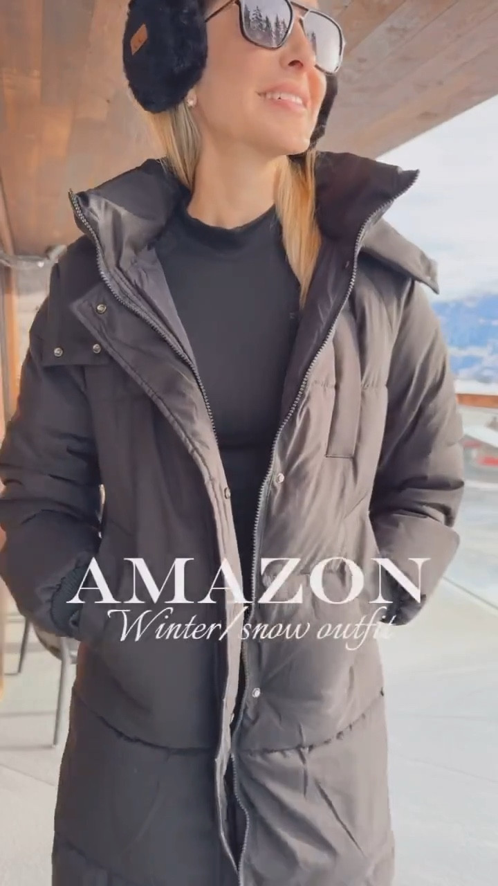 Amazon winter outfit and snow outfit!
Loving this outfit do much, warm and elegant. Fits true to size and I’m wearing size small 
Puffer jacket 
Thermal 
Moon boots 
Snow outfit 
Winter outfit 



#LTKU #LTKootd #LTKSeasonal
