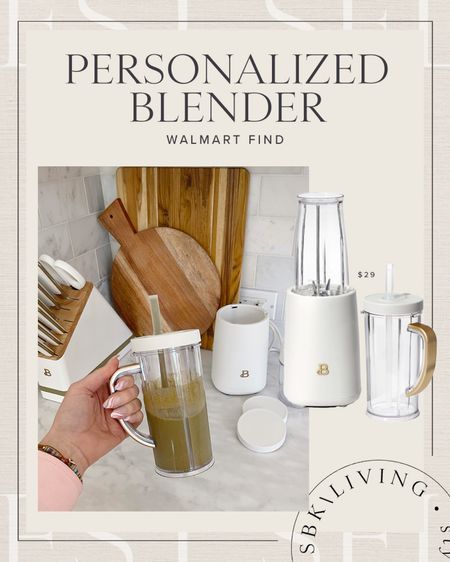 H O M E \ my favorite personalized blender from Walmart! 

Kitchen
Cooking
Home 

#LTKunder50 #LTKhome