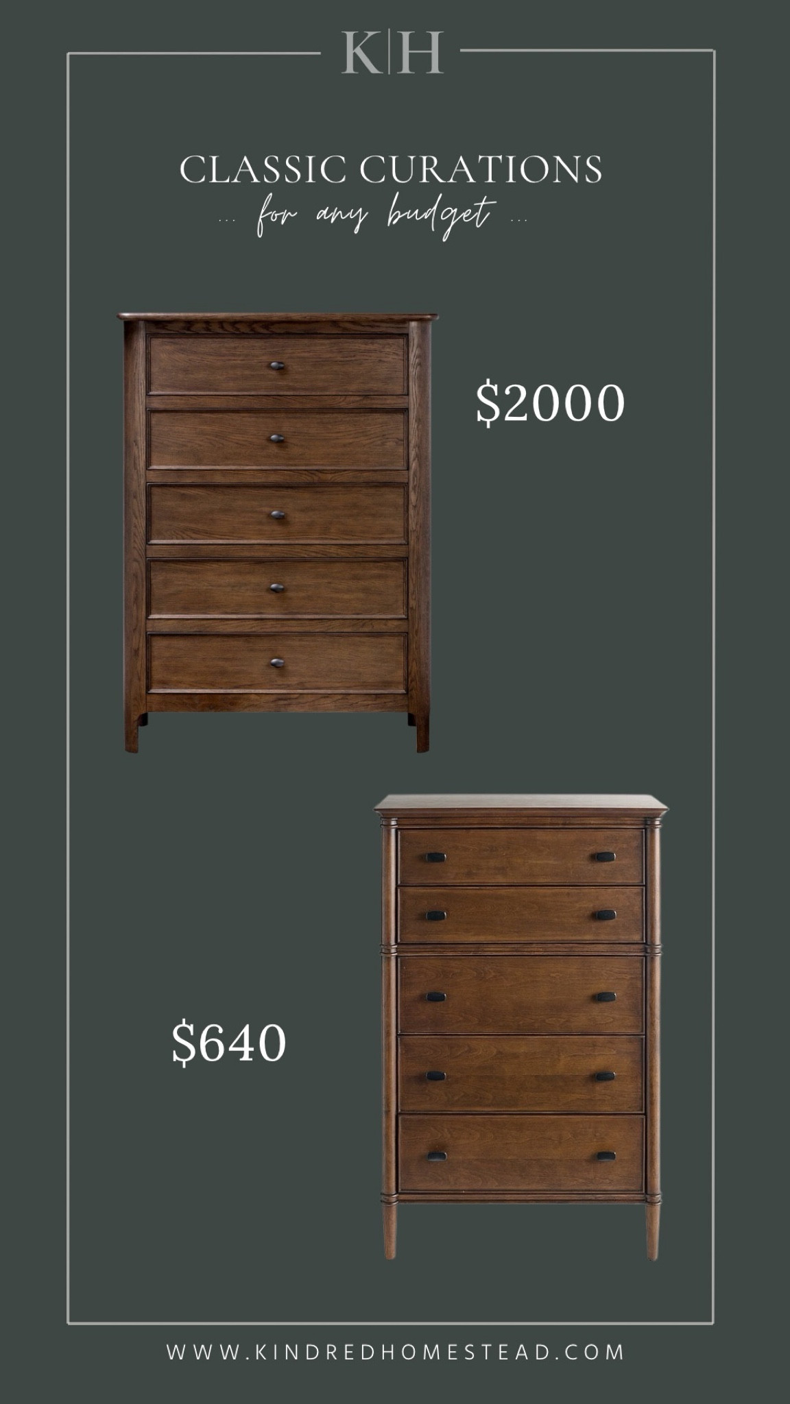 Classically curated dressers with antique inspired charm for timeless homes with any budget!

#LTKHome