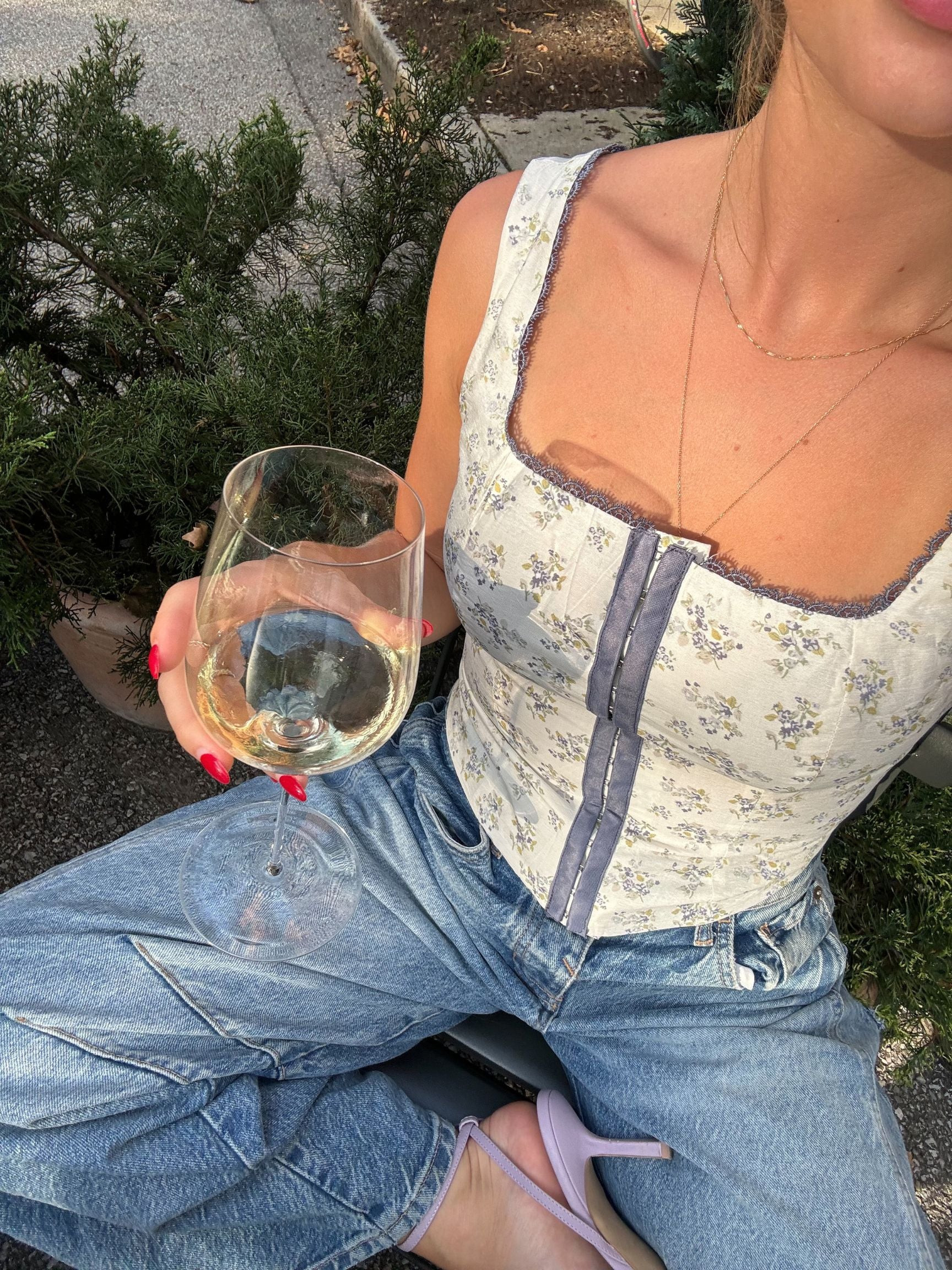 Bluebell Floral Corset Top | The Native One