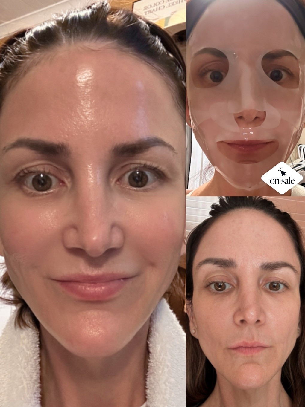 A premium overnight glass skin mask sheet concentrated with 34g of effective ingredients in a single sheet! 

These are sooo good! These masks are easy to apply, lightweight, leave no sticky residue, they are cooling, and absorbs into skin quickly. I sleep in my mask and have zero irritation from it and it stays in place all night. My skin is hydrated, smooth, and luminous. I am literally shook of how fantastic my skin looks after! These gel masks are thick and packed with skin loving goodness including tranexamic acid! This is your ultimate glow-up face mask! 🤩


#LTKGiftGuide #LTKSaleAlert #LTKselfcare