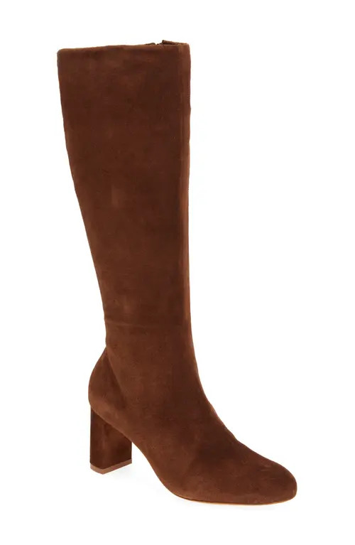 Cinq à Sept Dani Knee High Boot in Dark Sepia at Nordstrom, Size 8.5Us | Nordstrom