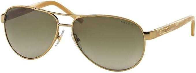 Ralph by Ralph Lauren Women's Ra4004 Aviator Sunglasses | Amazon (US)