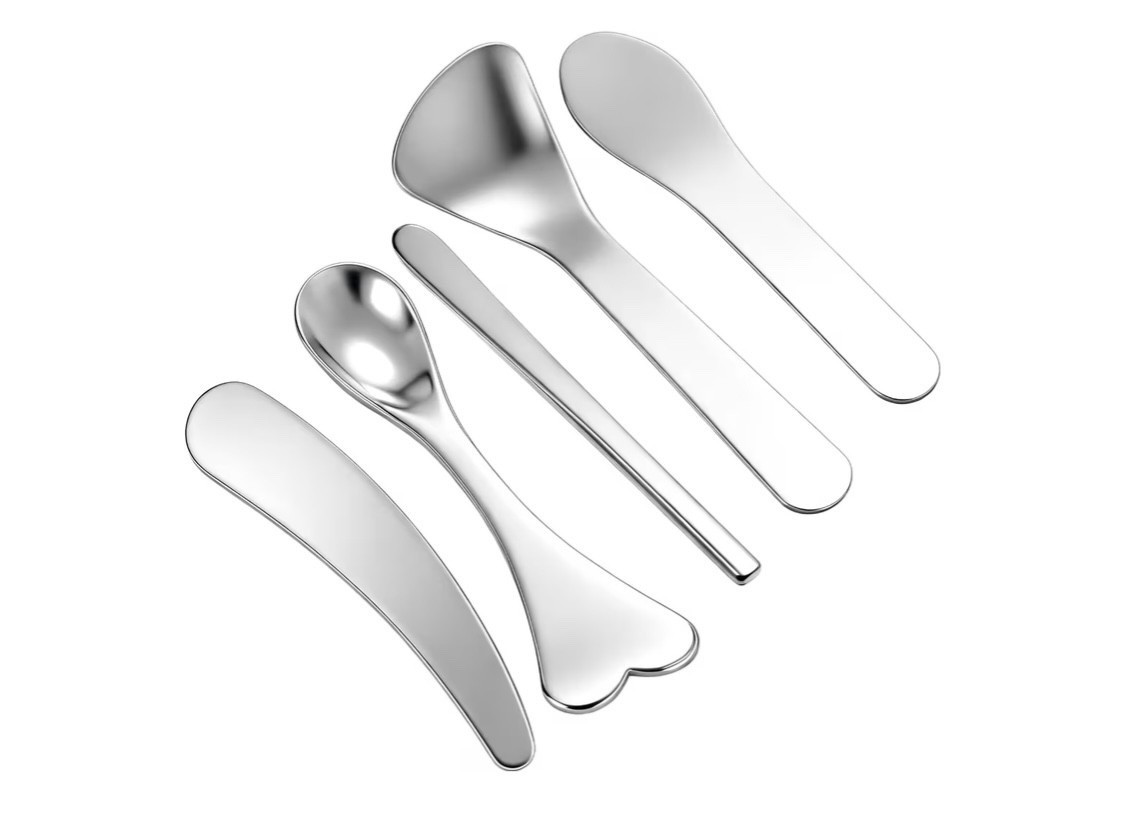  Stainless Steel Makeup Spatula, Reusable Cosmetic Cream Spatulas Spoon, Skincare Scoop Applicator

Electric Facial Spatula to deep clean pores 



#LTKmorningroutine #LTKvlog #LTKselfcare