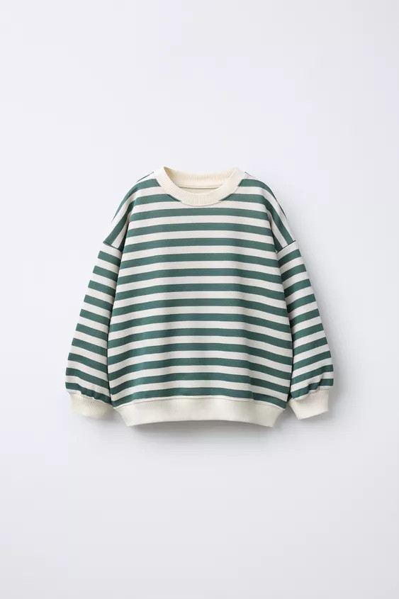 STRIPED SWEATSHIRT | Zara UK