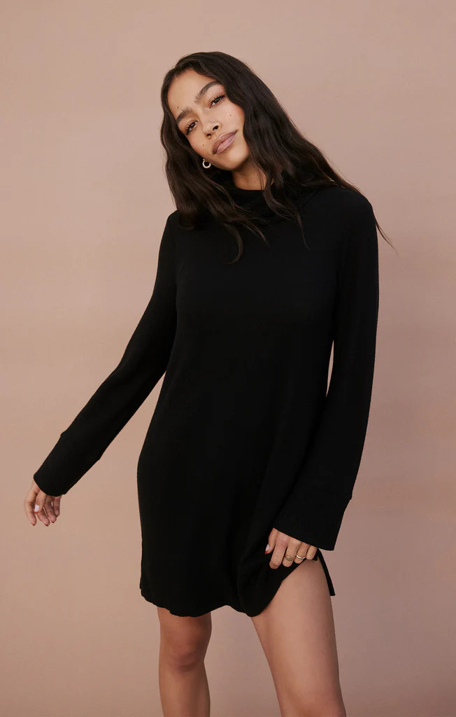 Jodee Marled Funnel Neck Dress | Z Supply