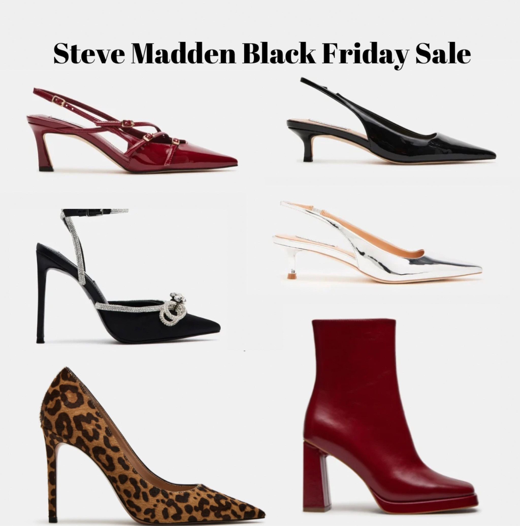 Steve Madden Black Friday sale
#stevemadden

#LTKHoliday #LTKSeasonal #LTKWorkwear