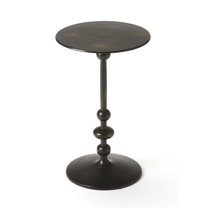 Derrell Aluminum Pedestal End Table | Wayfair North America