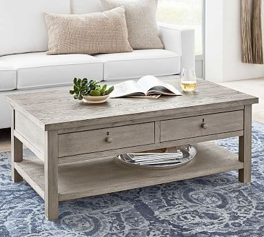 Farmhouse 48" Coffee Table | Pottery Barn (US)