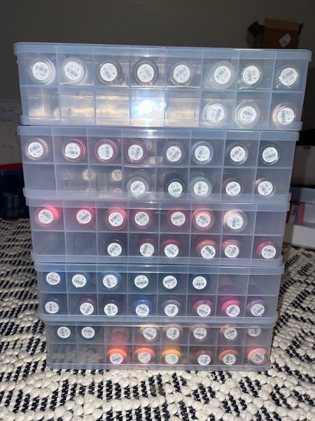 The best nail polish organizers! Each one fits 48 bottles 

#LTKhome