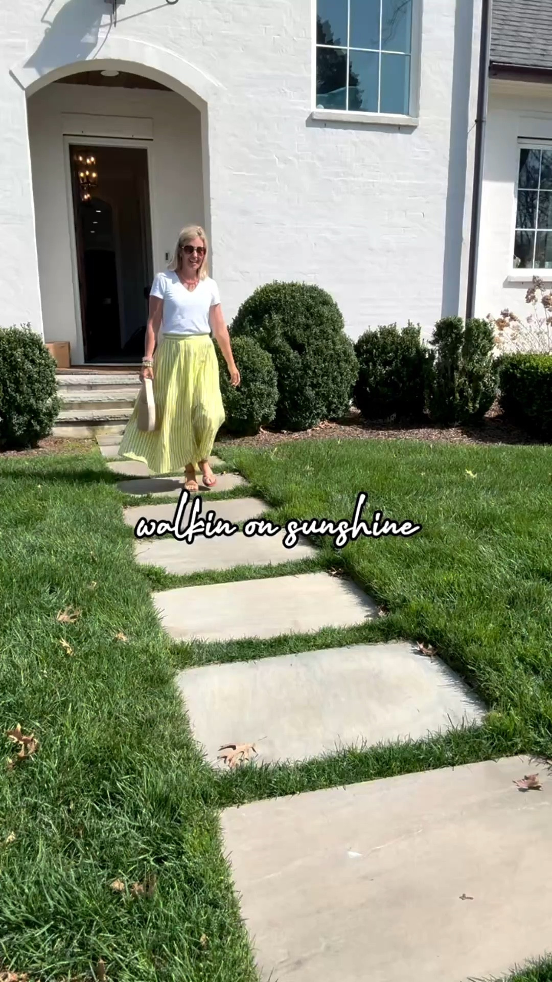 You will be walking on sunshine when you step out in any of these looks! It’s amazing what wearing a little color will do for your mood & put a little pep in your step. 
Skirt & White Tee - xs
Dresses - xs 
White Set - xs top & small shorts
Sandals - 38 tts


#LTKmomlife #LTKdayinmylife #LTKspring