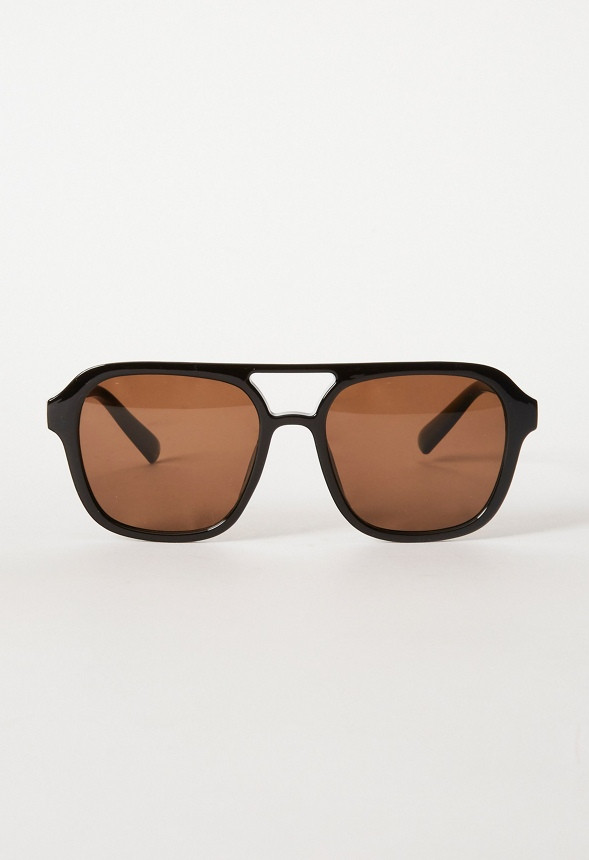 Acetate Aviator Sunglasses | JustFab