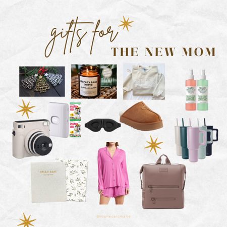 Gifts for the new mom in your life 🫶 custom gifts, cameras, baby book to document all the moments, cozy pajamas, slippers, facial spray, and the best eye mask for those much needed naps!

#LTKsalealert #LTKHoliday #LTKGiftGuide