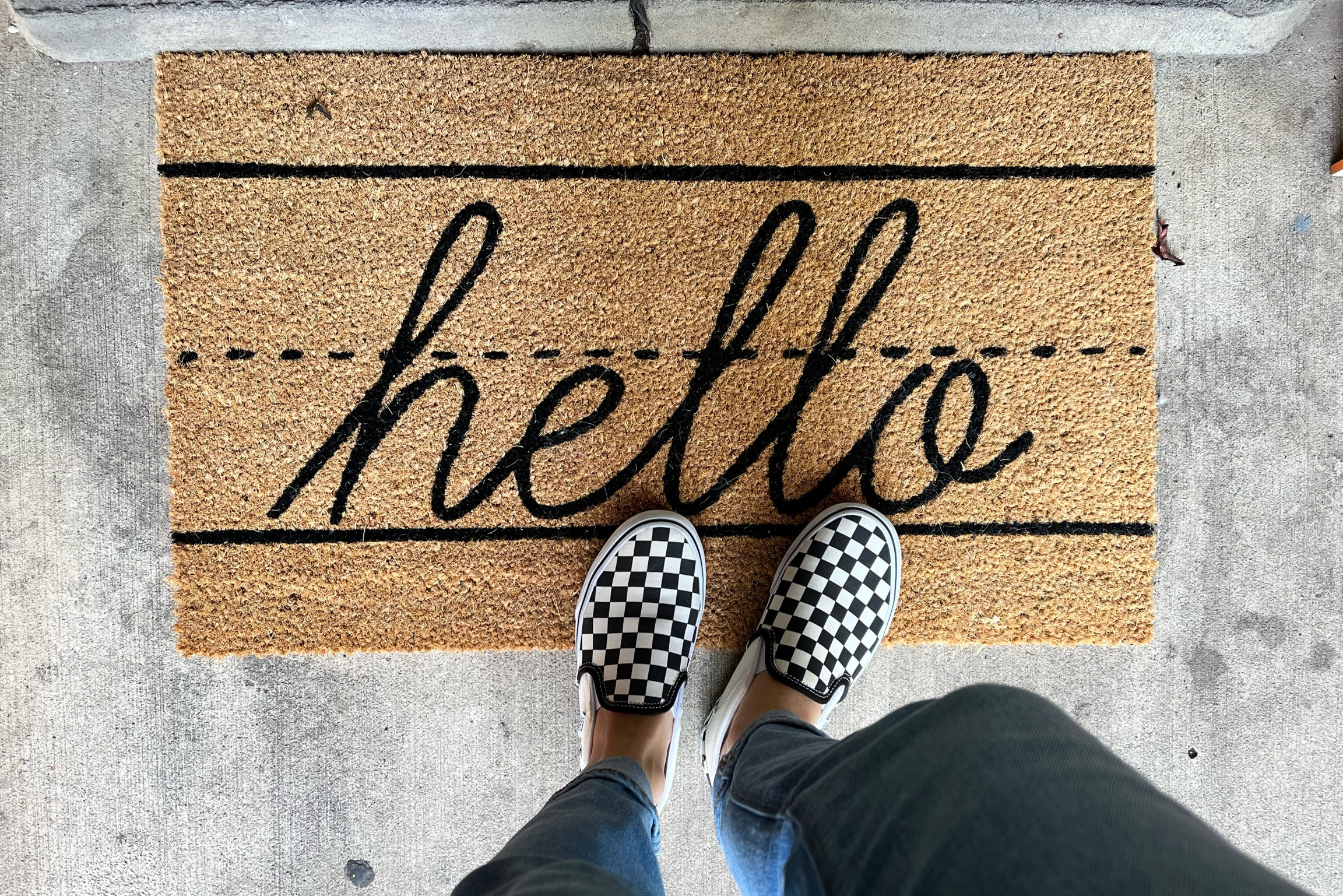 Hello welcome mat! Vans. Shoes. Fall. 

#LTKshoecrush #LTKSeasonal #LTKhome