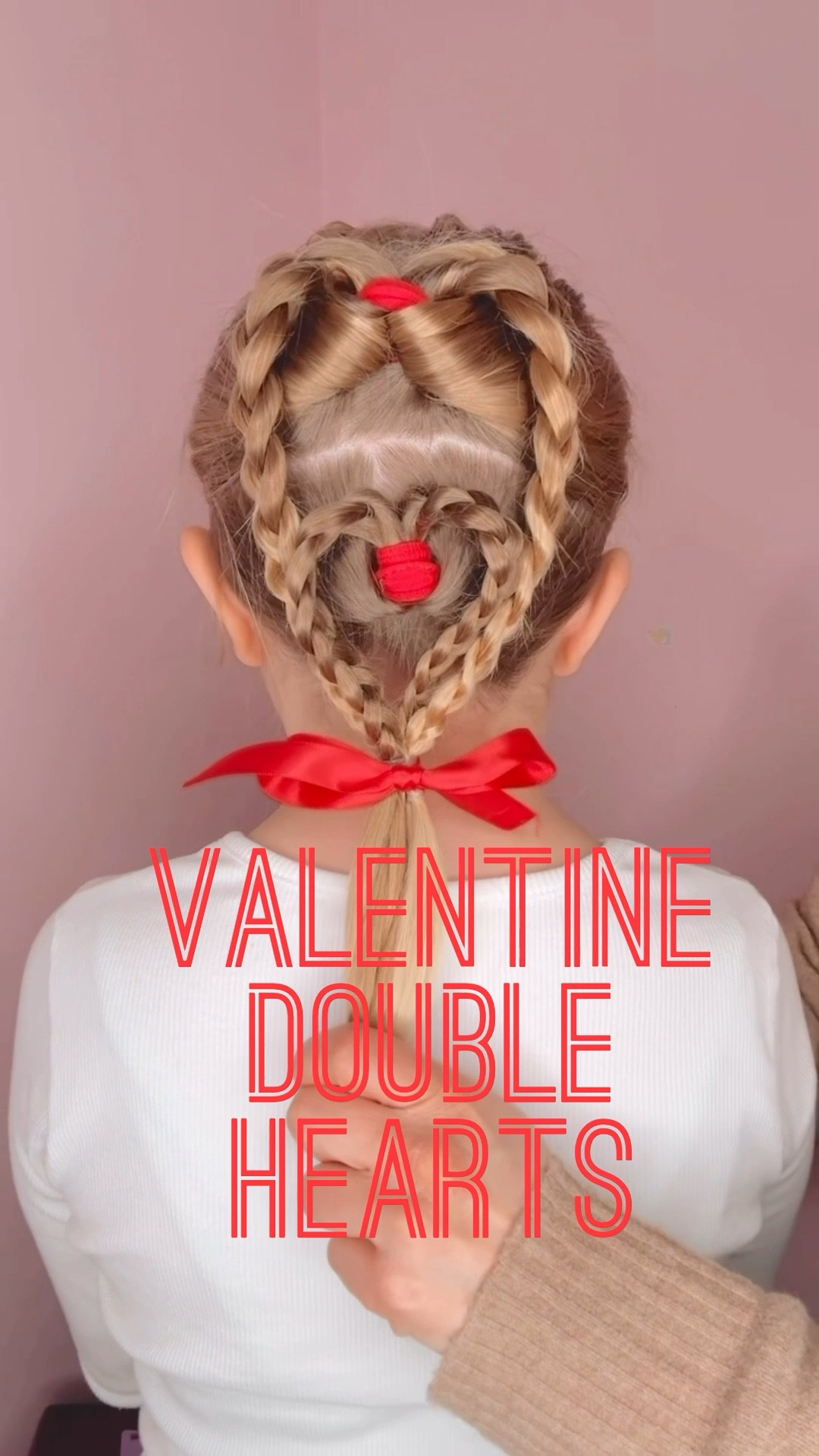 VALENTINE DOUBLE HEART HAIRSTYLE ❤️ Here’s a cute and pretty Valentine’s Day hairstyle for girls! I just love this one. It’s so much easier to do than it looks! I just think this one is so cute for any time of year, but especially for Valentine’s. I’m sharing all of my favorite hair products below. 
.
Make sure you save this one! ❤️

#LTKBeauty
