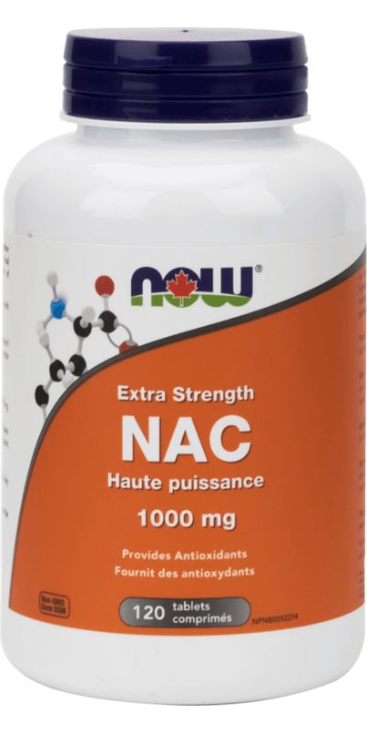 NOW Foods Extra Strength NAC 1,000mg | Well.ca