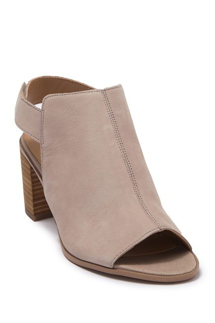 Franco Sarto | Helix Leather Peep Toe Sandal | Nordstrom Rack | Nordstrom Rack