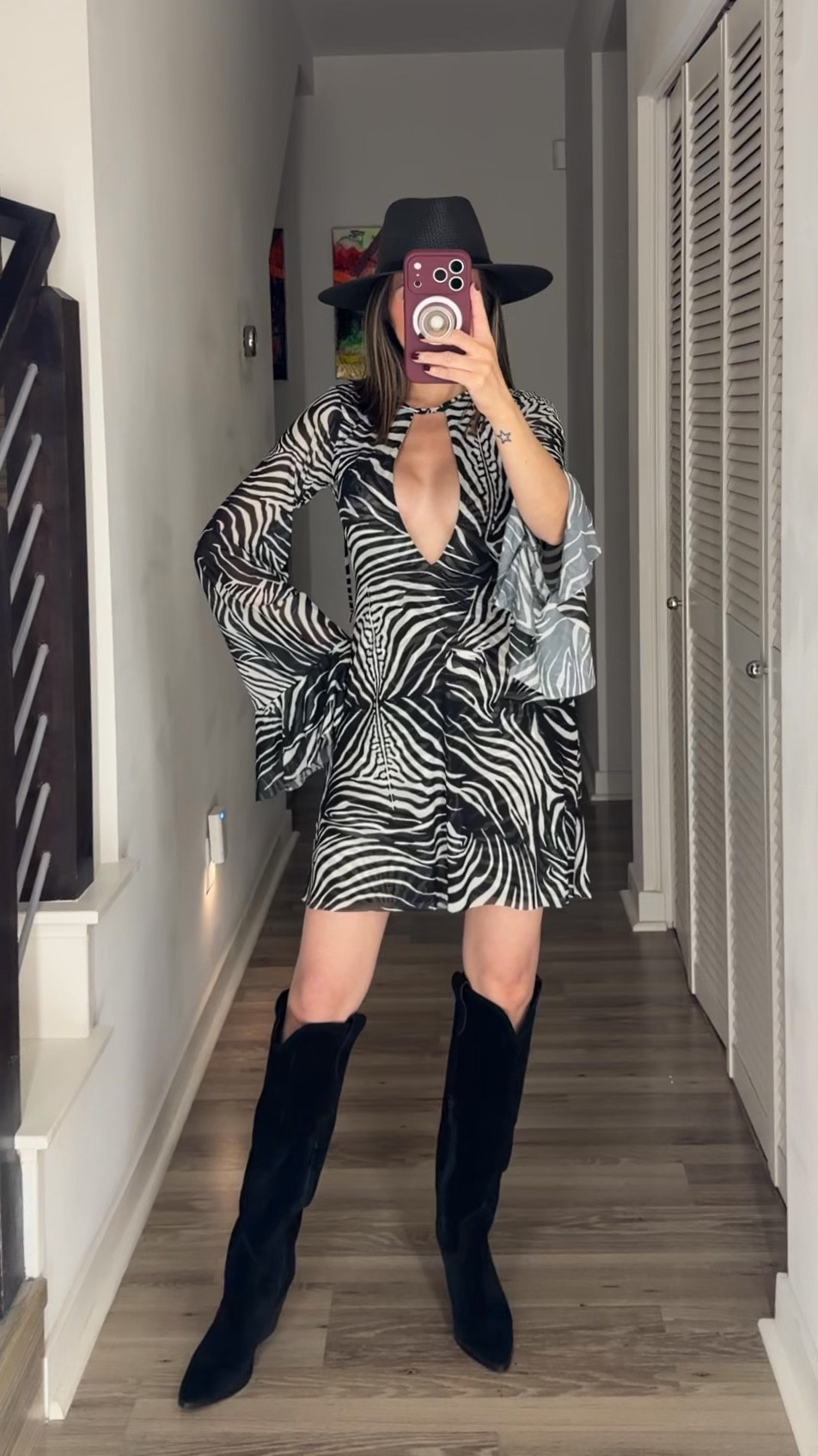 Festival outfit. Resort wear. This dress can be worn for multiple occasions. Price per wear and it’s so affordable to start. The print and keyhole details are so fun. Styled this dress for a festival here with a fedora and knee high boots. 

Festival outfit, ootd, resort wear, mini dress, spring dress, spring outfit, country concert outfit, The Stylizt 

#LTKootd #LTKdayinmylife #LTKFestival