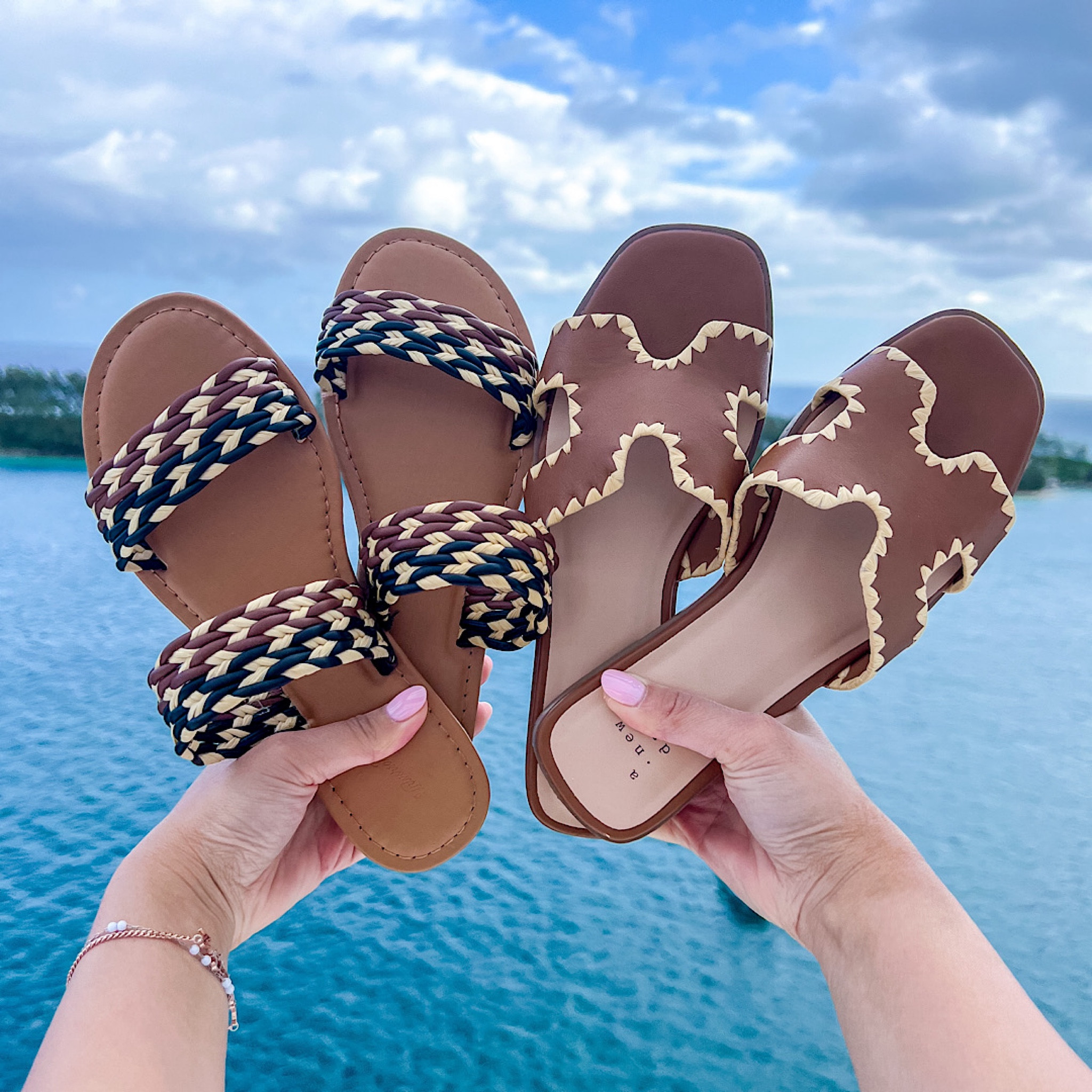 Welcome to summer sandal SHOESDAY Tuesday! 🩴 These Target picks are comfortable, versatile, and affordable. The black and brown two strap slides are hip and trendy, with color combos that match everything (they also come in cream 😍). They’re available in sizes 5-12, INCLUDING wide widths! The whipstitch slide exudes quiet luxury with a similar silhouette to a well known and pricey pair of sandals 🤫. They look great with shorts, pants, or dresses and they’re {super} comfy (available in sizes 5-12 and in several colors).

#shoesdaytuesday #tuesdayshoesday #asianblogger #koreanblogger #indianablogger #targettuesday #shoecrush #sandal #targetstyle #summerstyle #affordablefashion 

#LTKSaleAlert #LTKShoeCrush