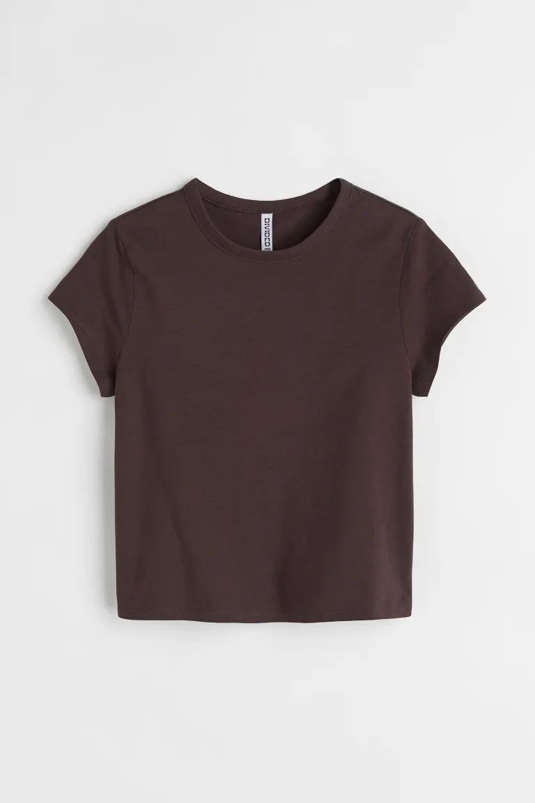 Cotton Jersey T-shirt | H&M (US + CA)