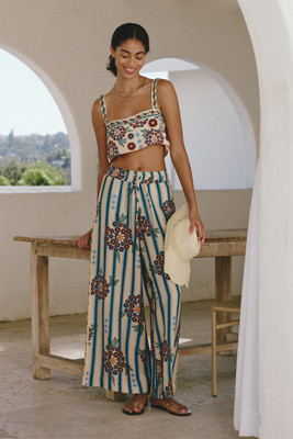 Agua Bendita x Anthropologie Jan Cover Up Pants | Anthropologie (US)