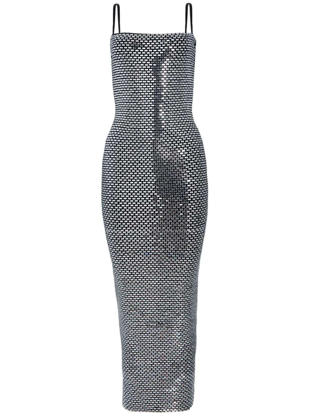Retrofete Kyree embellished-knit Dress | Silver | FARFETCH | Farfetch Global