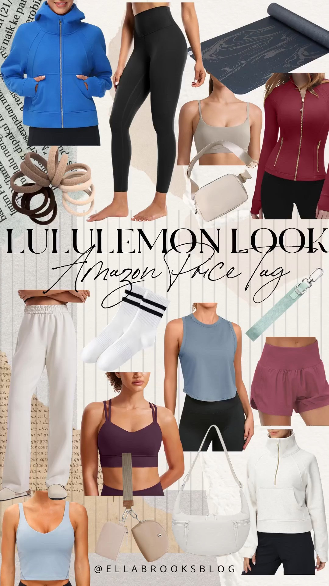 Lululemon look with an Amazon price tag

Athleisure, look for less, athletic style, Amazon athletic, sports bra, belt bag

#LTKfitnessgoals #LTKootd #LTKActive