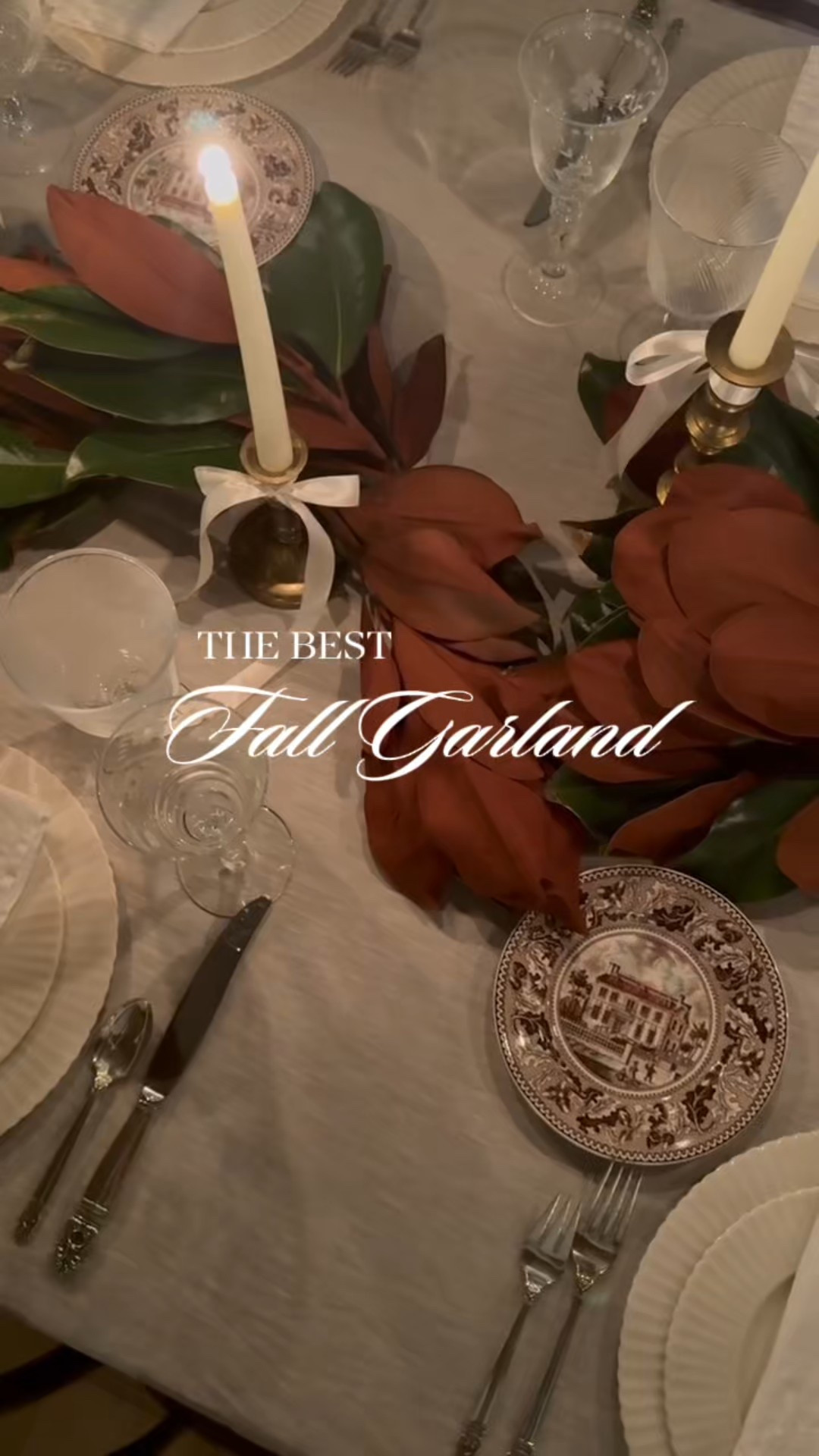 I've rounded up the best of the best faux magnolia garlands for you to get this look throughout the season.

Drape on the mantel, sweep a banister, frame a mirror, or run down the table with a few tapers—done.

#LTKHome #LTKHoliday #LTKSeasonal