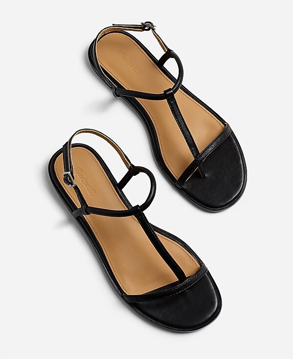 The Bev T-Strap Thong Sandal | Madewell