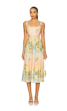 Yumi Kim Sienna Dress in Coastal Grove Sunset from Revolve.com | Revolve Clothing (Global)