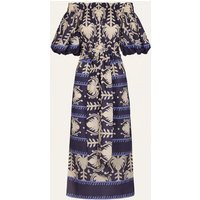 Harbor Hues Dress | Size: S | Color: Navy/ Ecru | Curio