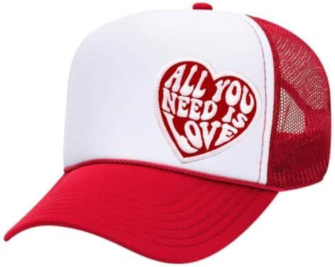 All You Need is Love Vintage Patch Trucker Hat | Amazon (US)