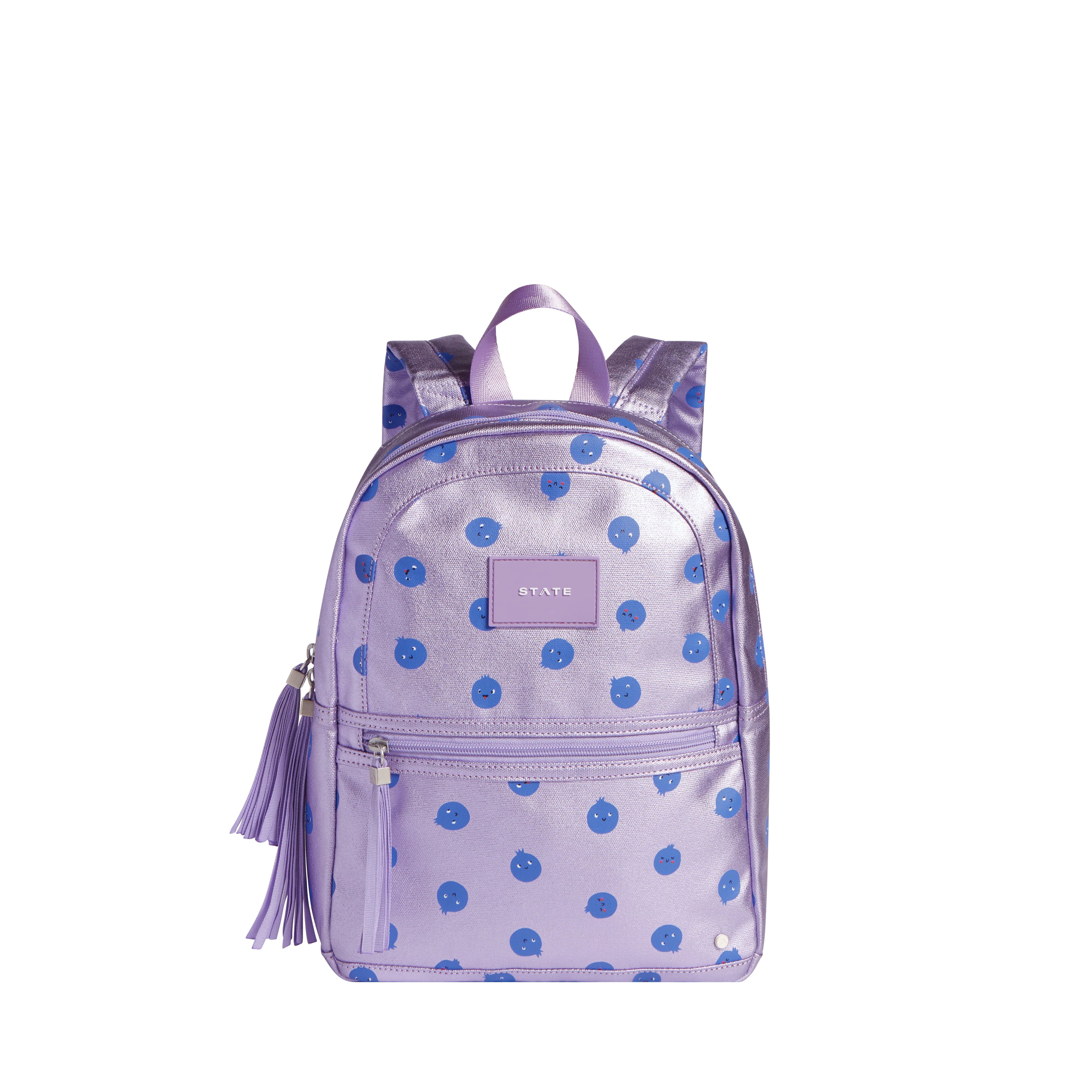 STATE Bags | Kane Kids Mini Backpack Metallic Blueberries | STATE Bags