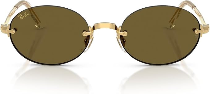 Ray-Ban A$AP Rocky RB3931 Wired Metal Collection Oval Sunglasses | Amazon (US)