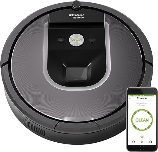 iRobot Roomba 960 Robot Vacuum- Wi-Fi Connected Mapping, Works with Alexa, Ideal for Pet Hair, Ca... | Amazon (US)