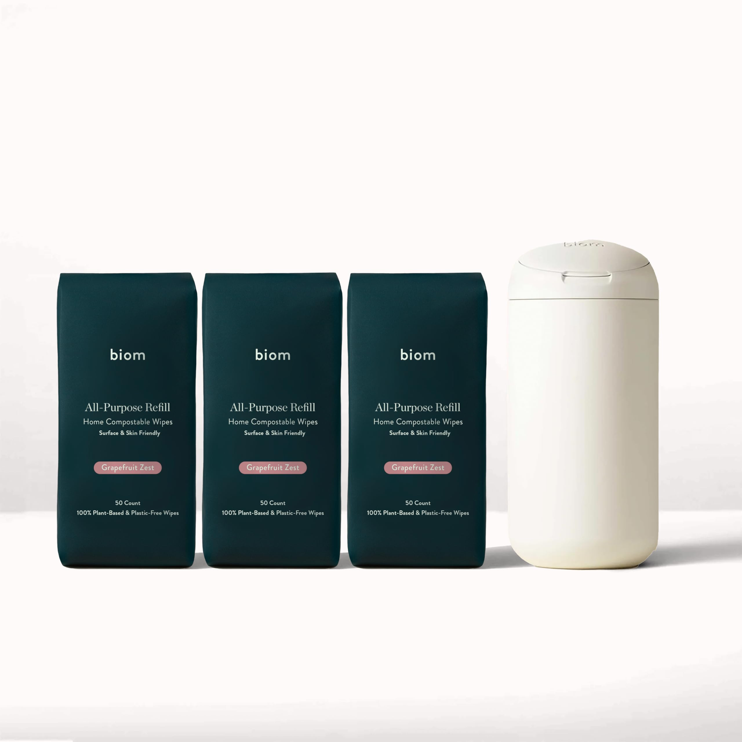 Dispenser + All-Purpose Wipes Starter Kit - Everything Cleaning Wipes | Biodegradable Plant-Based... | Amazon (US)