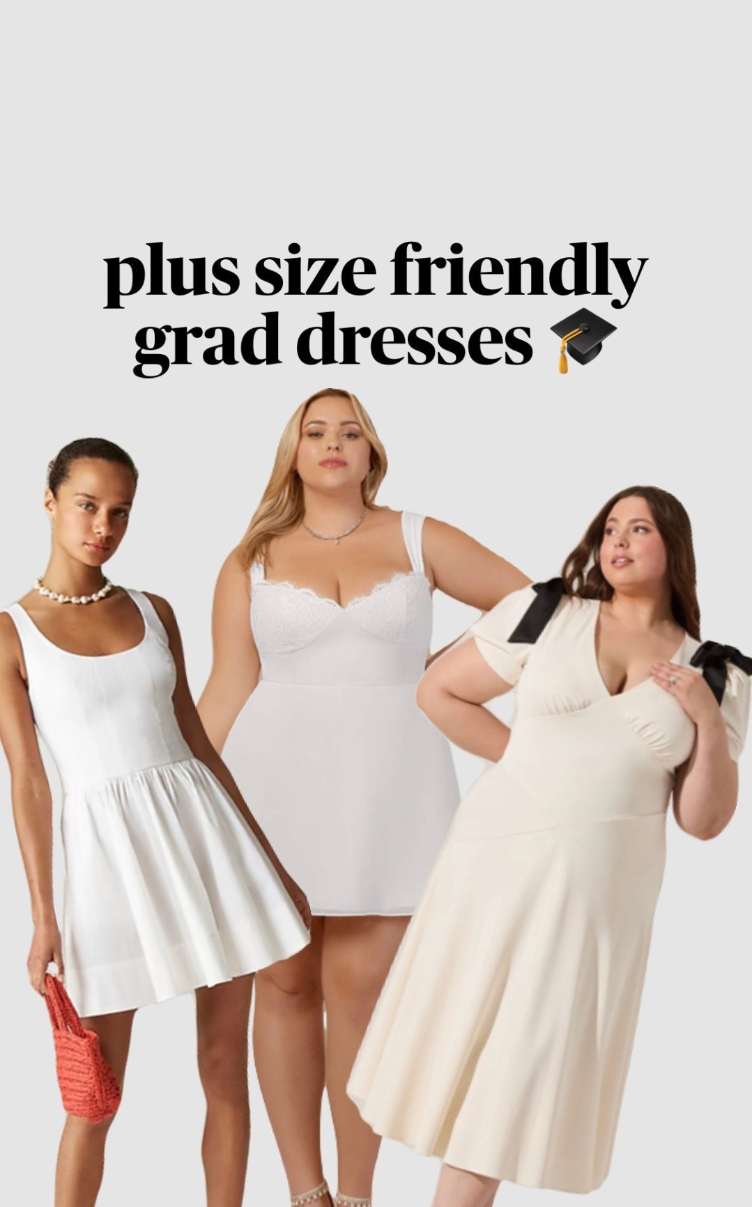 More plus size friendly grad dresses! Check out this tiktok for more: https://www.tiktok.com/t/ZP8jYrkuM/