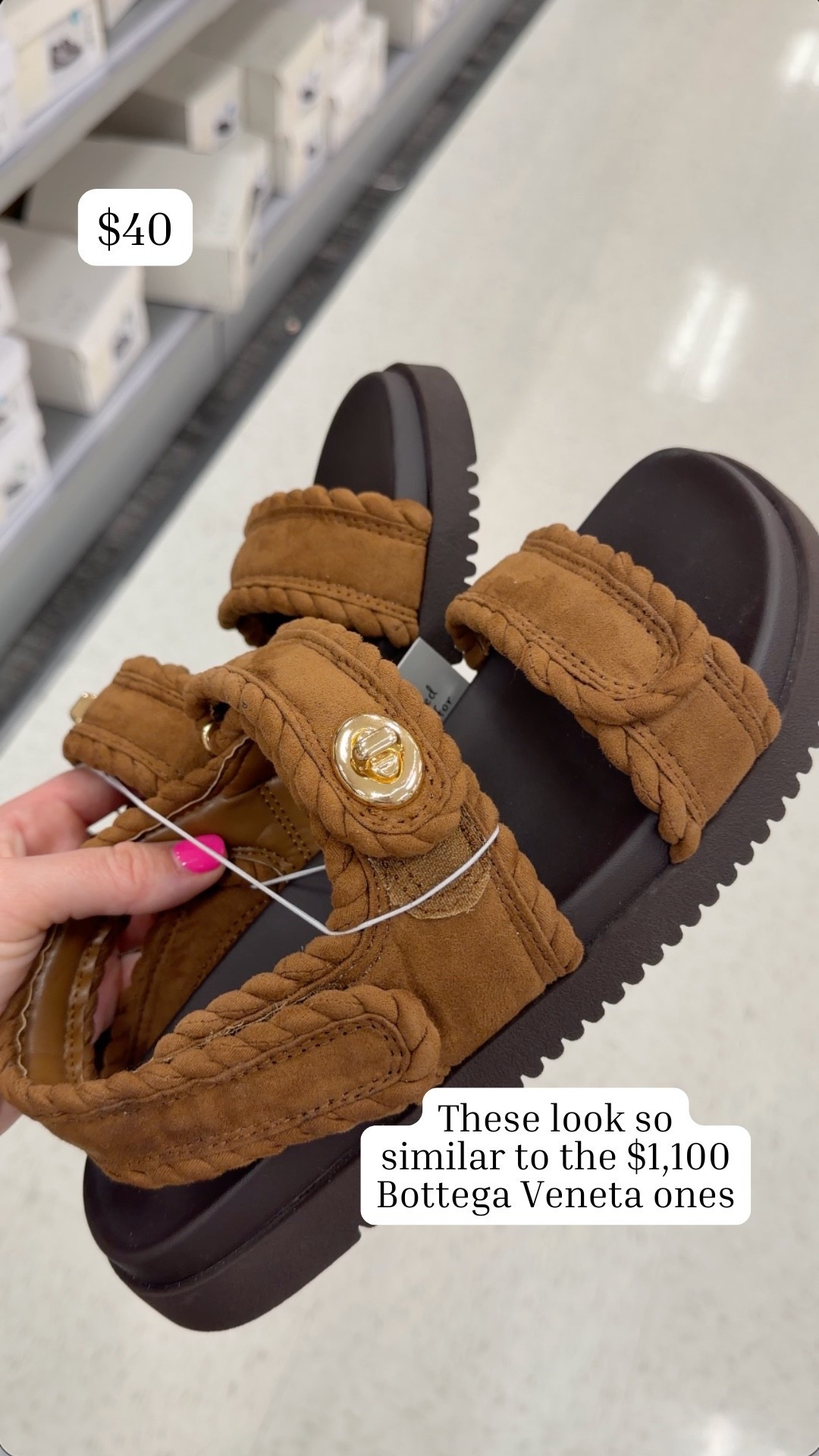 These Target Women’s Tilly Sandals with Memory Foam Insole from A New Day are such a good affordable summer sandal find. 🎯 I love the cognac color and simple double-strap design—they go with everything from jeans and shorts to dresses and casual summer outfits. The memory foam insole makes them really comfortable for everyday wear, and the adjustable hook-and-loop strap helps you get the perfect fit. They also have a subtle platform sole that gives a little height while still feeling easy and casual. If you’re looking for comfortable Target sandals, everyday summer sandals, or budget-friendly neutral sandals, these are such a great find. Linked them here.

#LTKSpringSale #LTKSaleAlert #LTKootd