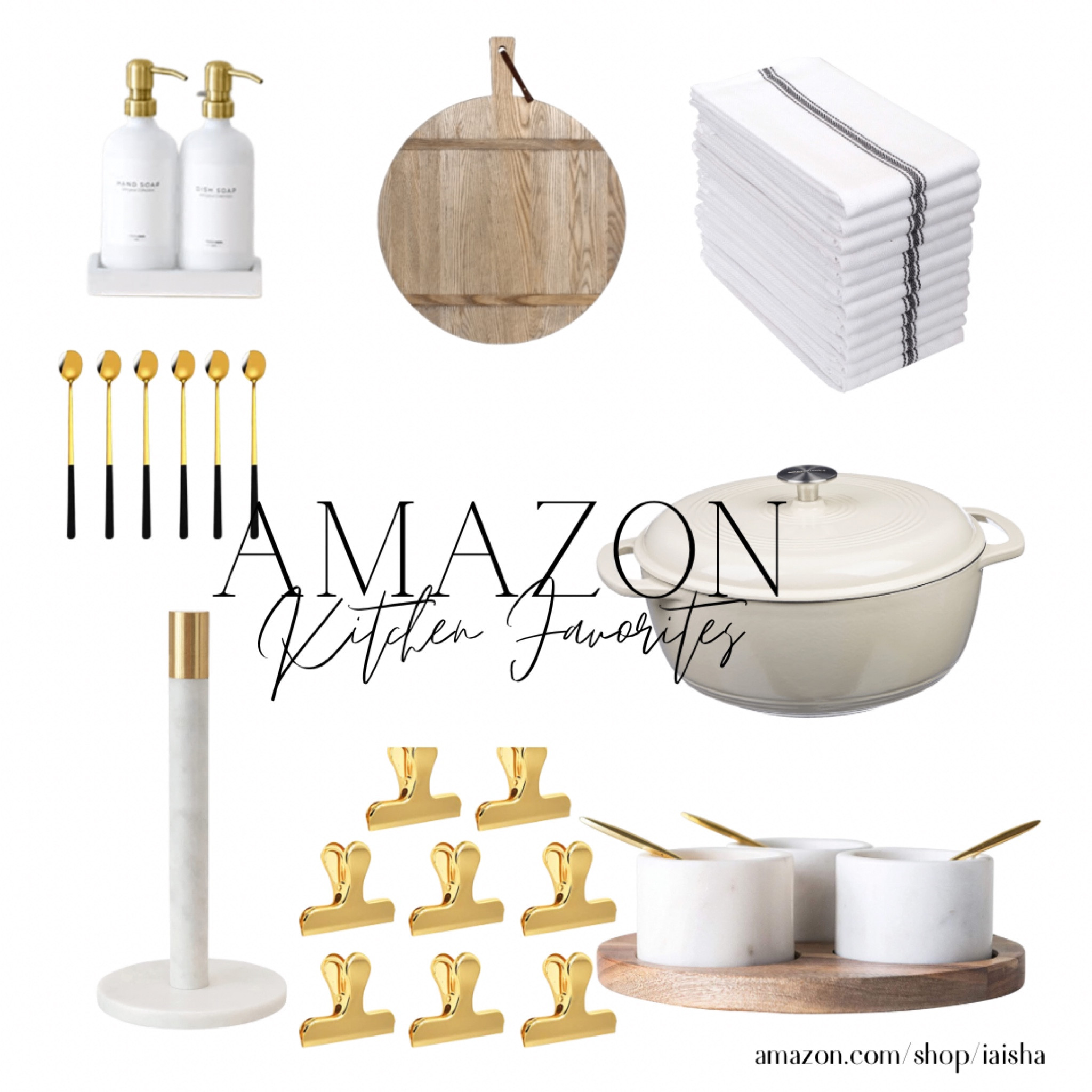 Amazon kitchen
Pots and pans
Bag clips
Soap containers
Salt and pepper jars
Paper towel holder
Cutting board


#LTKhome