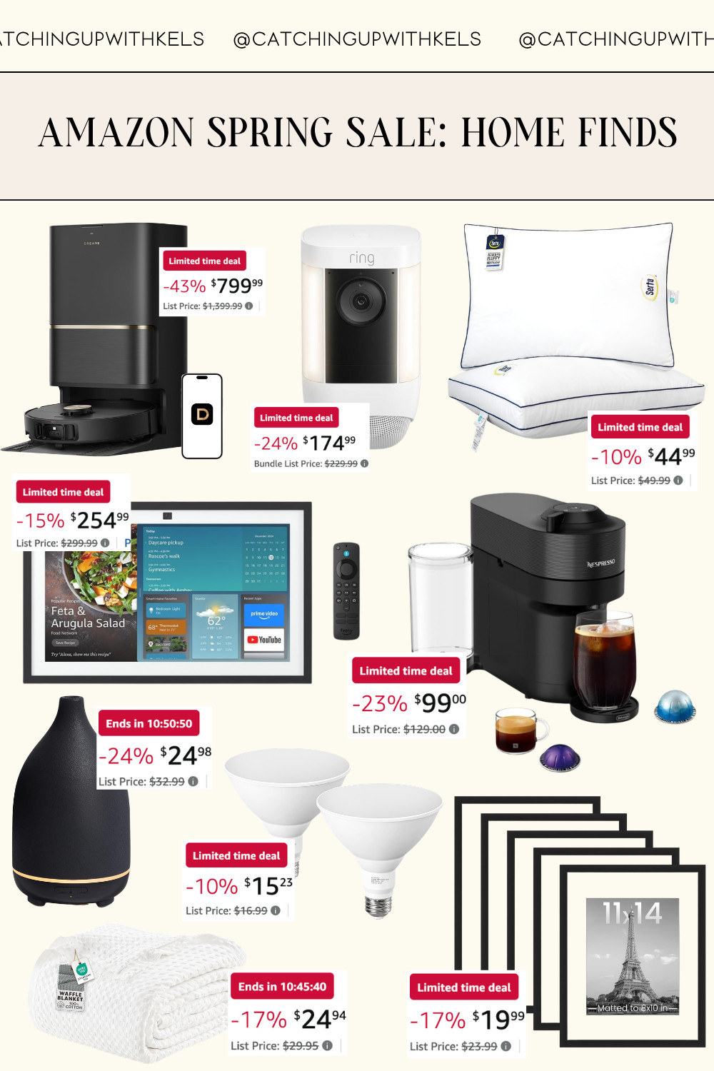 Check out these amazing deals on Amazon! From smart home devices to cozy bedding, there's something for everyone. #AmazonSpringSale #homefinds  

 #LTKSeasonal #LTKSaleAlert