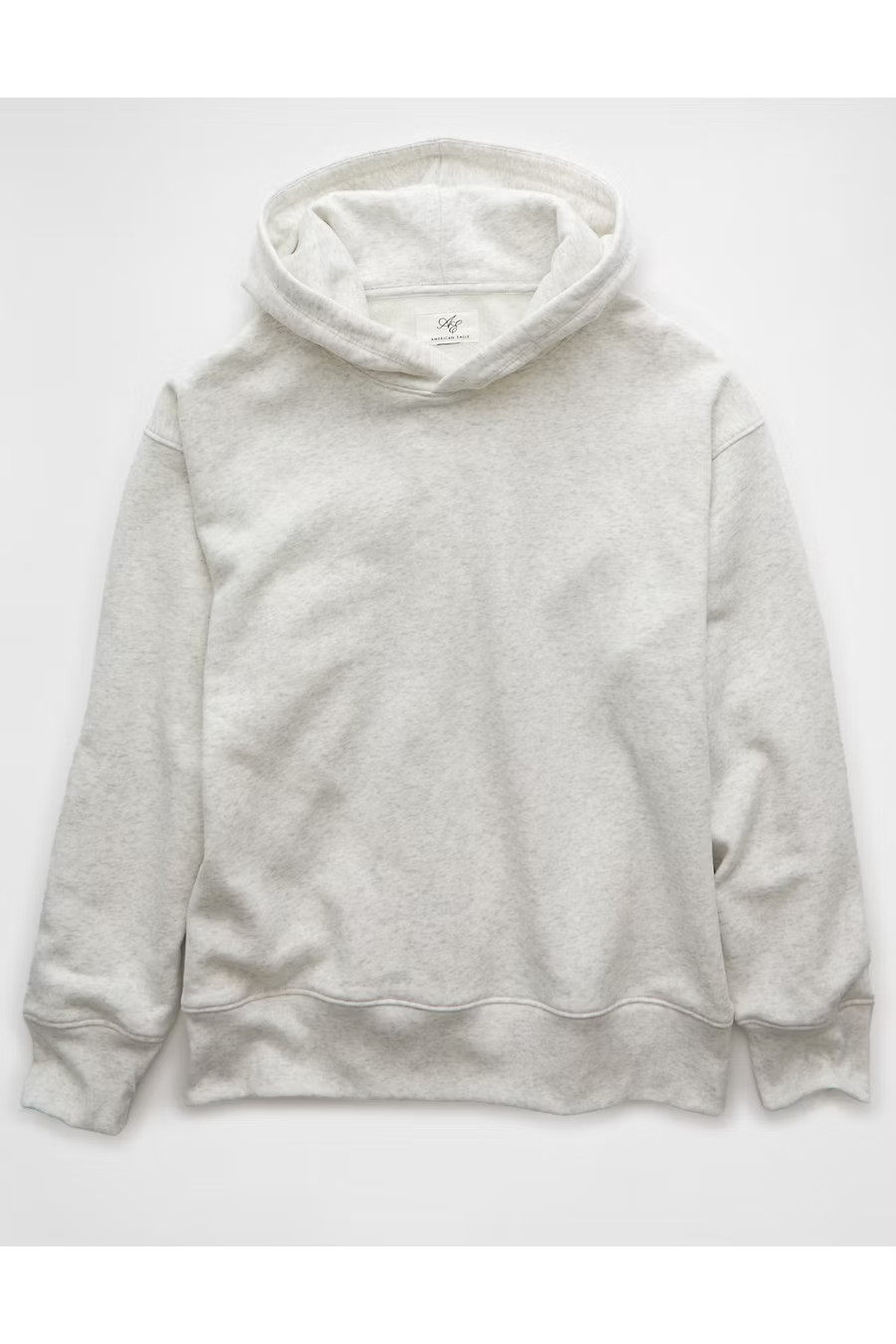 AE Everyday Luxe Hoodie Women's Heather Gray XL | American Eagle Outfitters (US & CA)