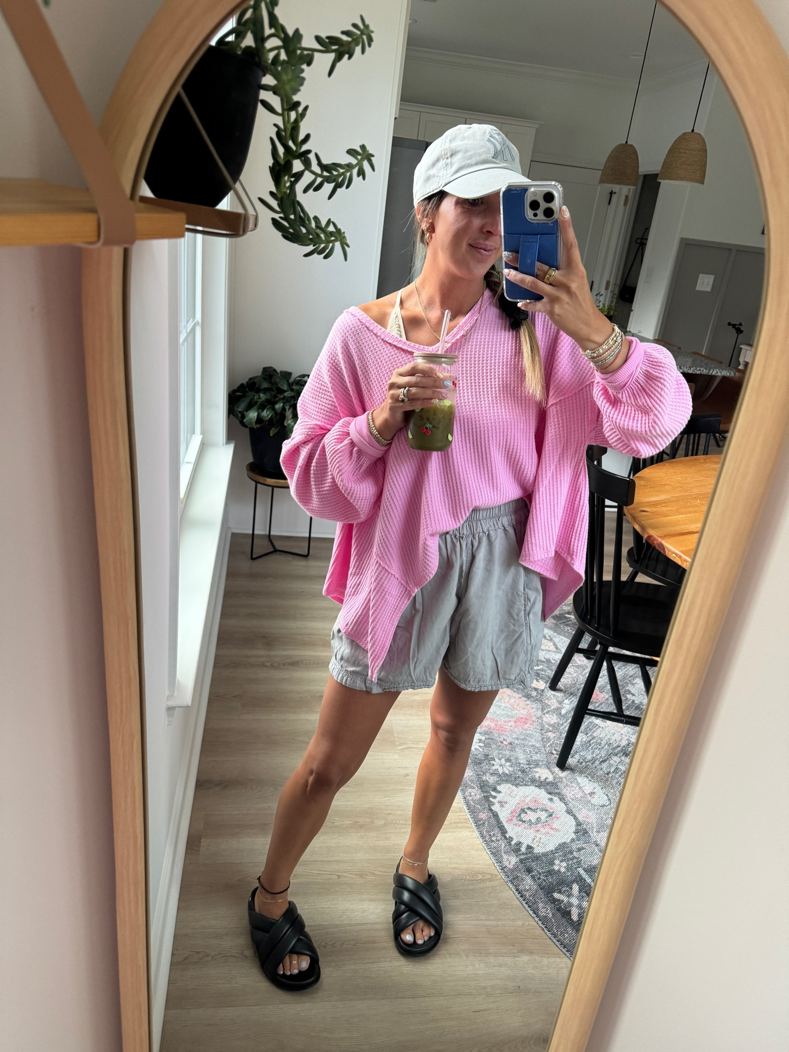 Yesterdays chill mom outfit 

Small in too
Small in shorts 

#LTKSeasonal #LTKStyleTip #LTKFindsUnder50