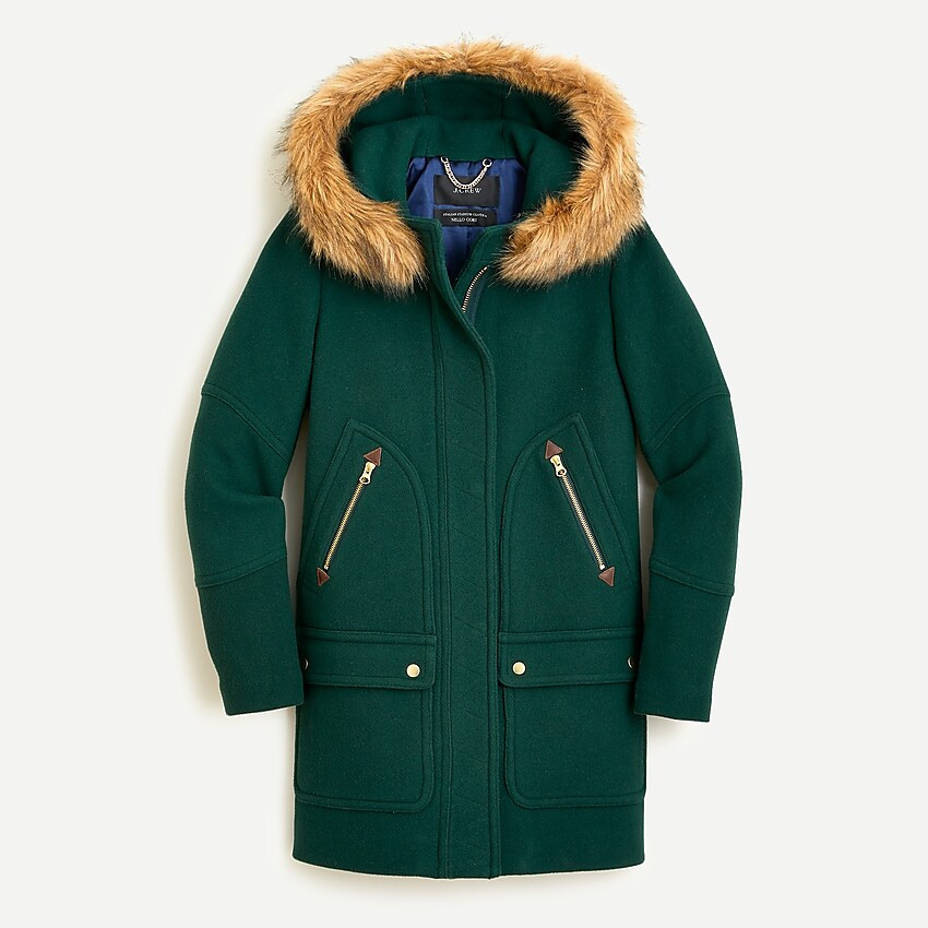 Chateau parka in Italian stadium-cloth wool | J. Crew US
