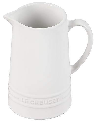 Le Creuset Stoneware Small Pitcher, 10 oz., White | Amazon (US)