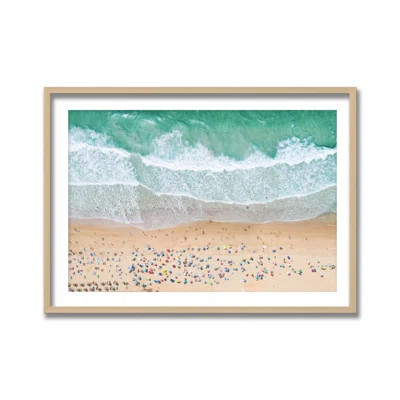Coastal Retreat Summer Beach by - Picture Frame Photograph on Paper | Wayfair North America