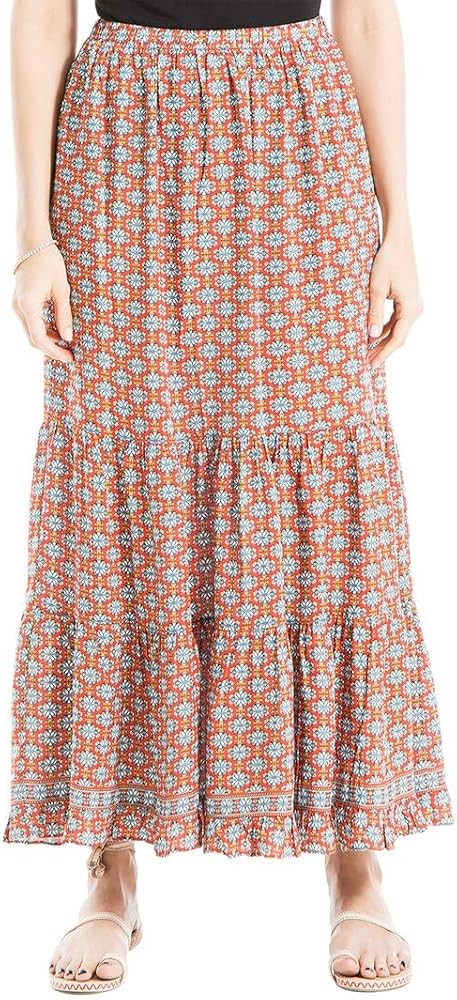 Max Studio Tiered Skirt | Amazon (US)