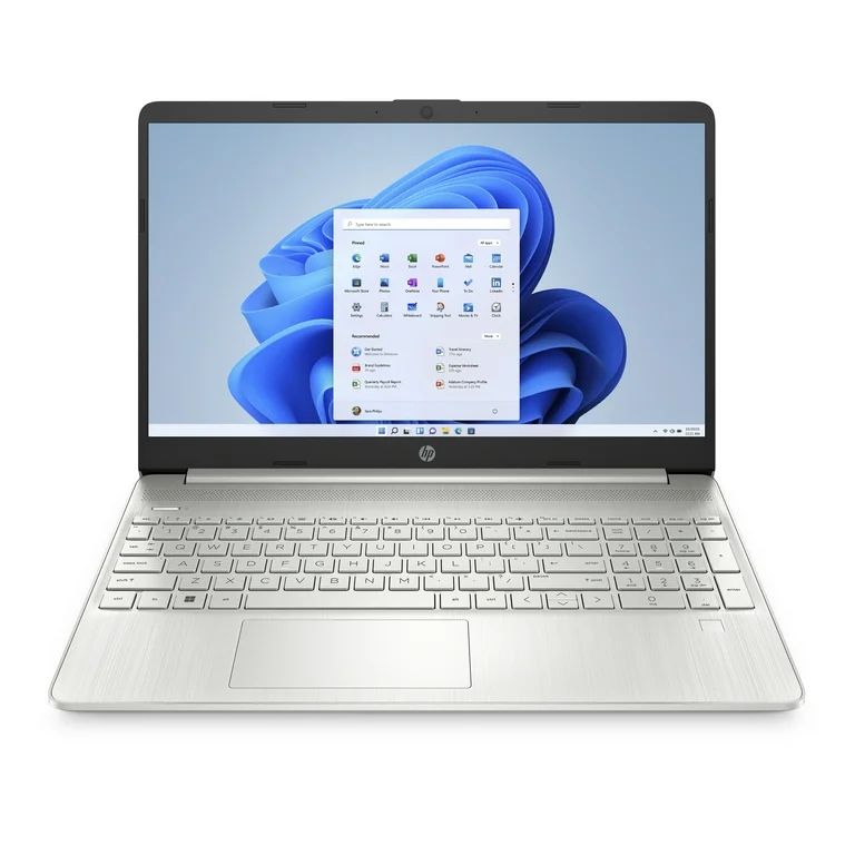 HP 15.6" FHD Laptop, Intel Core i3-1215U, 8GB RAM, 256GB SSD, Silver, Windows 11 Home, 15-dy5131w... | Walmart (US)