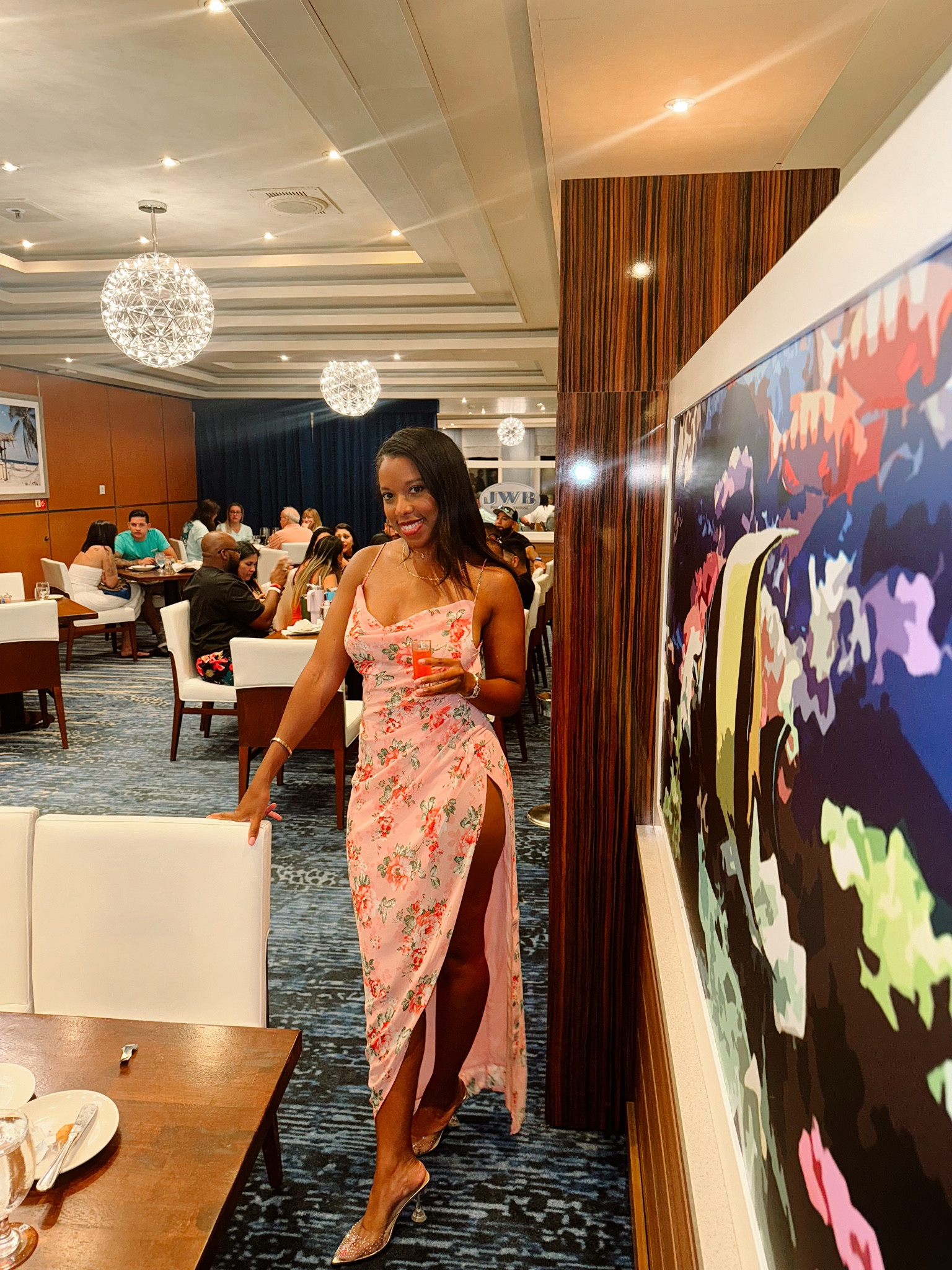 Floral Maxi dress with a high split-wearing size M

Vacation outfits/dress/resort wearr

#LTKstyletip #LTKparties