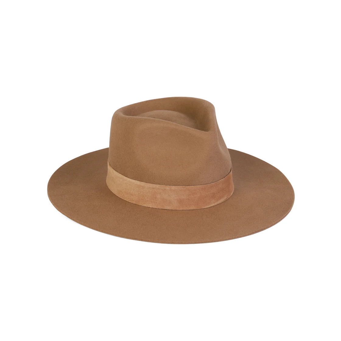 The Mirage Wool Felt Fedora Hat in Brown - Lack of Color US | Lack of Color