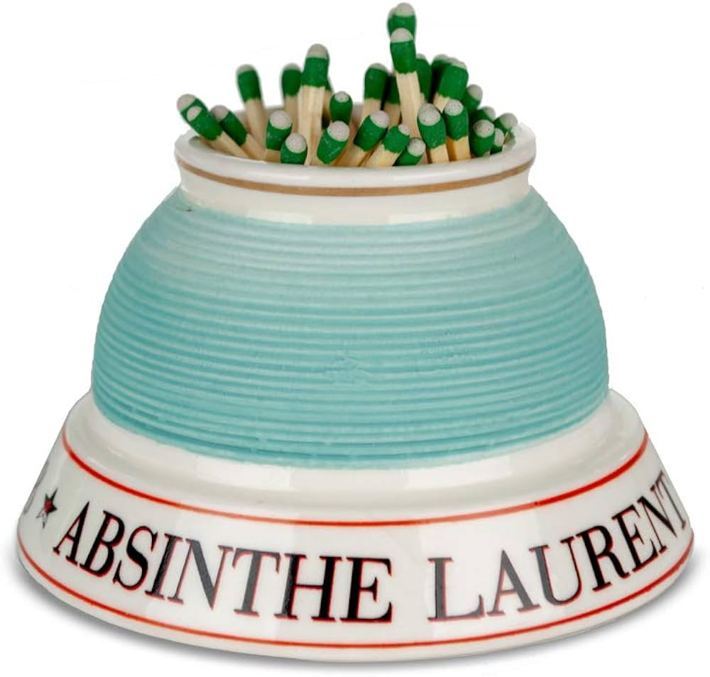 Absinthe Laurent French Match Strike by Bonnecaze Absinthe & Home | Amazon (US)